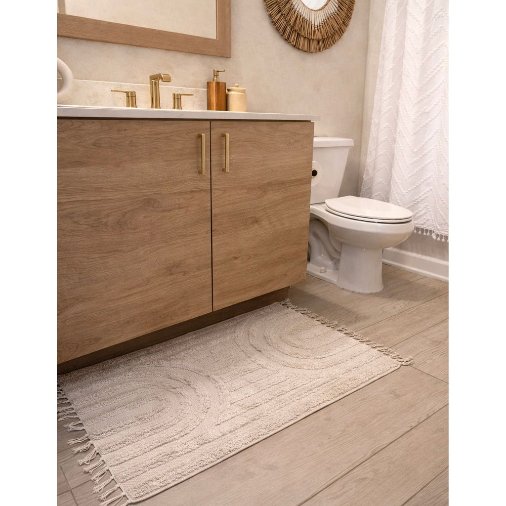 Hana Textured Bath Mat