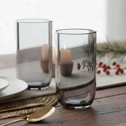 Smoke Tumbler Glass- Set of 4