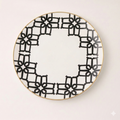 Geometric Accent Plate - Set of 4
